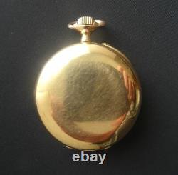 Suberb Antique 18ct Solid Gold Gentleman's Pocket Watch, R Stewart Glasgow