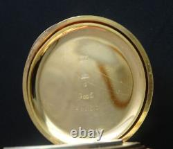 Suberb Antique 18ct Solid Gold Gentleman's Pocket Watch, R Stewart Glasgow