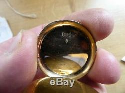 Superb Antique 14ct Gold Ladies Fob / Pocket Watch Working