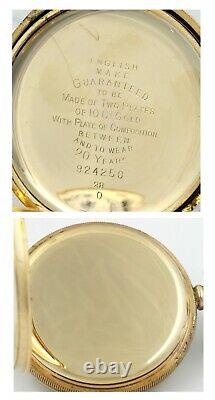 Superb Antique ROLEX Hunter Gold Pocket Watch In Original Box