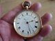 Superb Centre Seconds Antique 20 Years 2 Plates Gold Plated Gents Pocket Watch