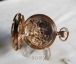 Superb Gold Filled Antique Waltham Gents 17 Jewel. Pocket Watch. Size 16. 1908