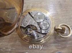 Superb Waltham Antique Gold Plated Gents Pocket Watch