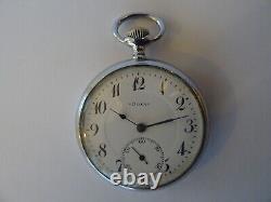Swiss Doxa Pocket Watch, Medaille D'or Milan 1906 & Hors Concours Leige 1905