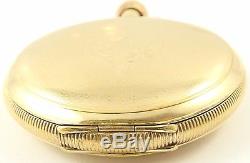 Swiss Zenith jewelled Antique RG keyless hunter pocket watch In Working Order