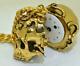 The Ultimate Memento Mori Skull Verge Fusee 65g Solid Gold Pocket Watch&chain