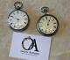 Two Antique Mens Pocket Watches (one Hallmarked For London 1910) (a/f)
