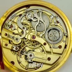 Unique gold&Diamonds Chronograph watch by Patek Philippe's director Jean Pfister