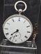 Unusual Antique Solid Silver Gents J. Wilkinson Pocket Watch 1874 Witho Ref2737