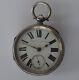 Victorian Gentleman's Antique Silver Fusee Pocket Watch, Improved Patent, C1891