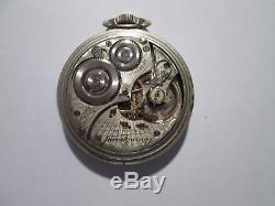VINTAGE ILLINOIS BUNN SPECIAL estate sale old pocket watch antique pocket watch