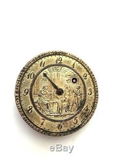 Very Rare Museum Antique Repeater XVIII Century Music Cylinder Pocket Watch