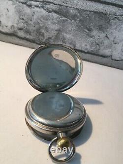 Vintage / Antique J. W. Benson Silver Cased Pocket Watch, Working