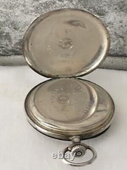 Vintage / Antique Longines 900 Pocket Watch, Engraved Corporal Burrows, None R