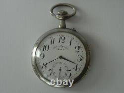 Vintage Large Goliath Swiss Doxa Pocket Watch Anti-magnetique Good Working Order