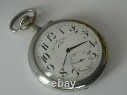 Vintage Large Goliath Swiss Doxa Pocket Watch Anti-magnetique Good Working Order