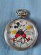 Vintage Antique 1930's Disney Mickey Mouse Ingersoll Pocket Watch Working