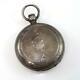 Vtg Antique 1857 18s 11j Waltham Coin Silver Wm Ellery Pocket Watch Qzg5