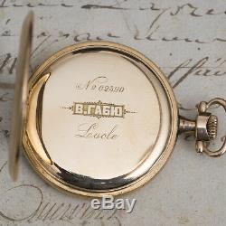 WILLIAM GABUS Imperial RUSSIAN MARKET 14k GOLD Antique Pocket Watch