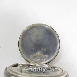 Waite & Son Pocket Watch Cheltenham Solid Silver Hallmarked Case Spares / Repair