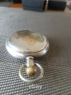 Waltham Antique Pocket Watch Grade 820 1905 24 Hour Dial