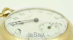 Waltham Mass. 15 Jewel Roy 522951 14k Gold SOLID Antique Pocket Watch