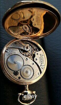 Waltham Pocket Watch GOLD 14K SOLID Miniature Antique America