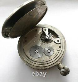 Working Tacy Admiral Pocket Watch Vintage Fob Antique
