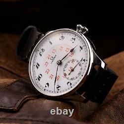 WristWatch Omega White Enamel Dial Swiss Mechanism Pocket Watch Antiques Classic